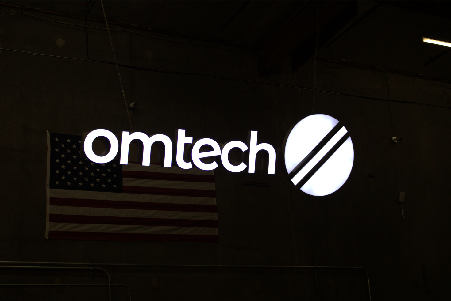 OMTech Laser, OMTech FC, OMTech Anaheim, OMTech warehouse, OMTech logo