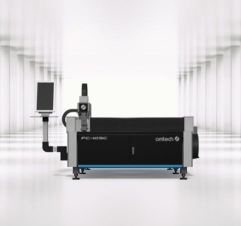 OMTech FC-105C, Fiber Laser, laser cutting machine, lazer engraver