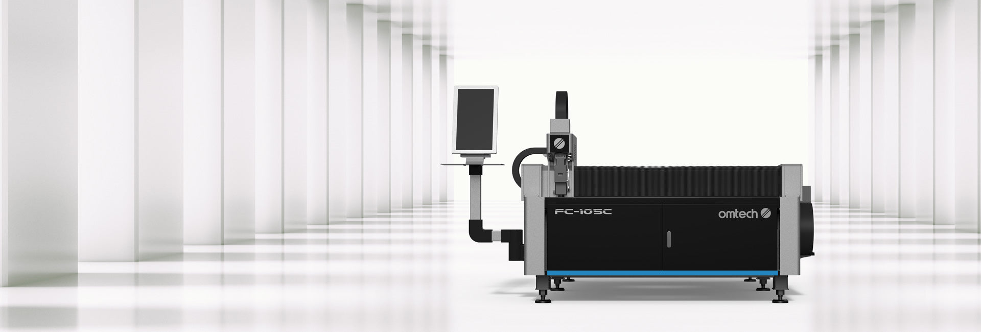 OMTech FC-105C, Fiber Laser, laser cutting machine, lazer engraver