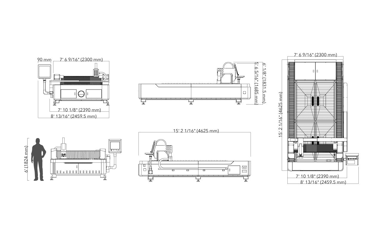 FC-44 Compact Fiber Laser Metal Cutting Machine – Fiber Cutter